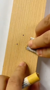 FR-C1434 Dempul Tusir Krim Cat Pewarna Pinggiran / Pasta Pengisi Nat Resin Penambal Furnitur