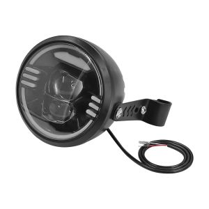 For Electric Scooter Headlamp Low Beam High Beam 48V LED Headlight Front Light Waterproof Flashlight Accessories Part