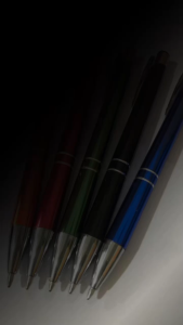 Retractable Clicker Black Ballpoint Pen | Fast Drying | No Cap No Fuss | Office & School