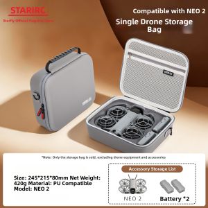 STARTRC | Hardshell Waterproof Drone Backpack with Screen Controller For DJI Neo2