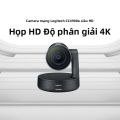 Logitech | Máy Quay Hội Nghị Trực Tuyến Góc Rộng 4K cho Phòng Lớn có Điều Khiển Từ Xa. 