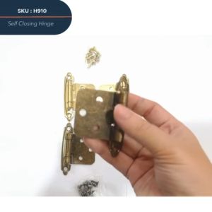 Surface Mounted Overlay Self Closing Hinge (2 pcs)