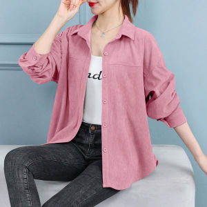 DAIXIANGFEIZI | Corduroy Short Jacket For Petite Women Autumn Winter New Fashion Casual