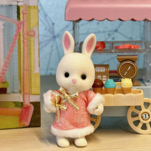 Đồ Chơi Búp Bê Thực Tế Chó Sói Thỏ Đồ Chơi Giả Vờ Quà Tặng Sinh Nhật Cho Bé Gái Đồ Chơi Búp Bê Bằng Vải Nhung Hoạt Hình