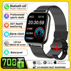 2026 New Smart Watch Women Heart Rate Health Monitoring Voice Assistant Bluetooth Calling Waterproof Sports Smartwatch Men HW12