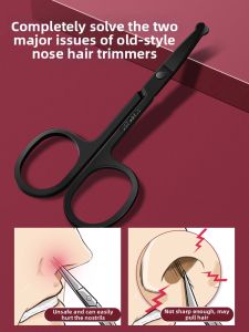 plys | Mens Safety Round Tip Nose Hair Scissors