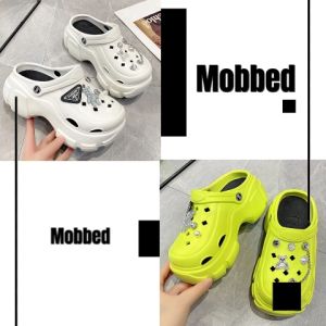 QJshop พร้อมส่ง รองเท้าแตะหัวโต ทำจากวัสดุยางอย่างดี ใส่ลุยน้ำลุยฝนได้สบายมากสามารถนำไปแมท์ได้ทุกลุคส์ ซื้อไปไม่ผิดหวังแน่นอน