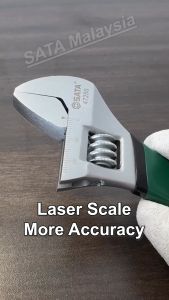 SATA Rubber Dipped Spanner Rubber Handle High Quality Spanner Anti-Slip Wrench Spana Berkualiti Plastic Handle