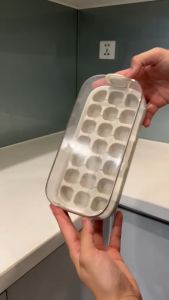 Khay đá tủ lạnh thông minh ECOCO 2 và 3 ngăn xả đá sau 1 lần nhấn nhựa PP cao cấp an toàn sức khoẻ