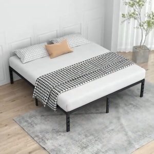 SuperValue Iron Bed Frame Queen Size Single Bed and Double Bed with Storage Durable and Heavy-Duty