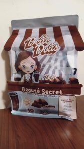 Beautederm Belle Dolls Beaute Secret - Dark Chocolate Drink 10 Sachets Promo