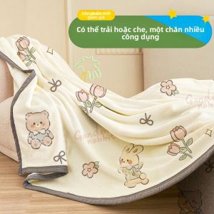 Gaorui | Chăn nhung sữa dày dặn giữ ấm cho người lớn và trẻ em