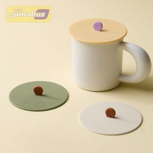 Gumahus | Aesthetic Universal Food-Grade Silicone Dustproof Mug Lid