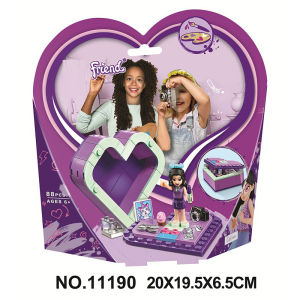 LELE BROTHER | Gift Love Collection Assembly Blocks Toy