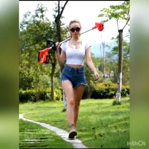 【COD】Japan Electric Grass Cutter Lawn Mower Rechargeable Lithium Battery Cordless Grass Trimmer Lawn Mower Electric Grass Trimmer Lithium Battery Cordless Gardening Cutter