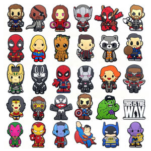 hot toys | 7-100Pcs Hot Toys Cartoon Series Shoe Charms For Slides Clog Sandals Shoes Decorations Accessories For Christmas Birthday Gifts