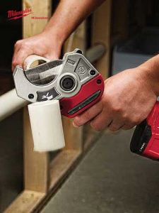 Milwaukee | Rechargeable Lithium 12V Plastic Pipe Cutter 50mm