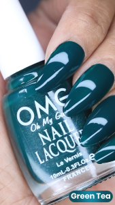 OMG Nail Lacquer 10ml - Green Tea