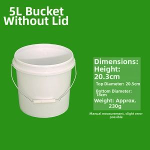 TEKANAI | Food & Industrial Grade Plastic Storage Bucket 25L