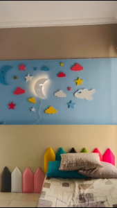 Lampu Hias Bulan Dinding Kamar Anak Lampu Aesthetic Hiasan Dinding Kado Unik 009