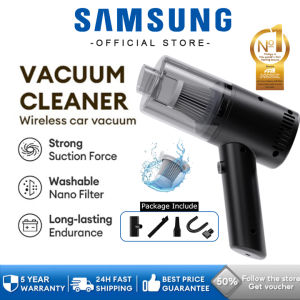 Samsung Wireless 4 in 1 Car Vacuum Cleaner 198000kpa Handheld Car and Household Duo Vacuum Rechargeable Mini Wet & Dry Vacuum High Power Suction