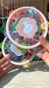 Đồ chơi trống lục lạc thiết kế dễ thương chất liệu ABS an toàn cho bé