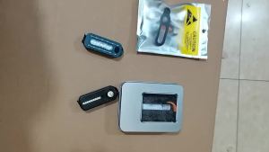 Đèn Pin Mini LED Sạc USB Đèn Xe Đạp Di Động Đèn Móc Khóa Đèn Hậu Xe Đạp Đèn Cảnh Báo Nhấp Nháy Khẩn Cấp