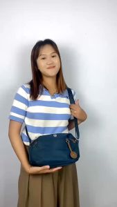 JIELSHI Selene 2617# - Tas Selempang Wanita - Slingbag Bahan Parasut Premium BISA COD  #SL.110