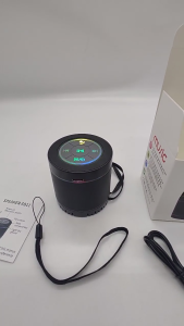 Wireless Bluetooth Speaker Type-C Rechargeable with LED Light Mini Portable Speaker Subwoofer Support TF Card