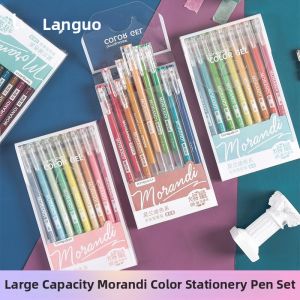 Languo | Morandi Colors Creative Colorful Handwriting Note Pen Set