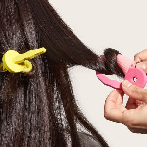 Biblio 3Pcs/pack Roller Curler Set Curling Rod Hair Salon Perm Hair Tools Heatless Styling Tool