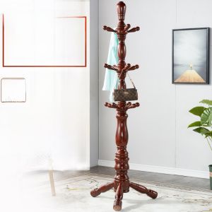 ตู้เสื้อผ้าแบบตั้งพื้นไม้เนื้อนุ่ม สไตล์ยุโรป ห้องนอน ห้องนั่งเล่น ประตูบ้าน อุปกรณ์ตกแต่งภายใน ดีไซน์เรียบง่าย