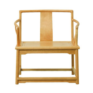 New Chinese Style Solid Black Walnut Wood Circle Chair TaiShi Chair Owner Chair Tea Table Chair Official Cap Chair Three-Piece Set