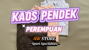 BAJU OLAHRAGA WANITA LENGAN PENDEK HALF ZIPPER BAJU TENNIS PADEL LARI GYM FITNESS SENAM YOGA IMPORT