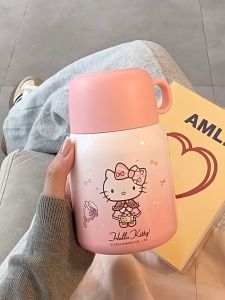 Bình giữ nhiệt ủ cháo cho bé hoạt hình dễ thương dung tích 500ML