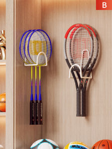 evesigar | Sports Racquet Specific No-drill Storage Hook