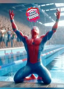 Kính bơi kiếng bơi cho bé nhều mẫu siêu anh hùng người nhện ... có hộp đựng bảo quản kèm nút bịt tai cho bé bơi