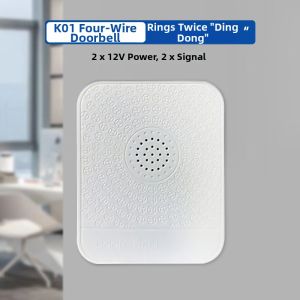 Wired 12V Hotel Doorbell B04 Access Control Compatible Electronic Doorbell Sound Clear Durable Suitable for Various Access Control Machines