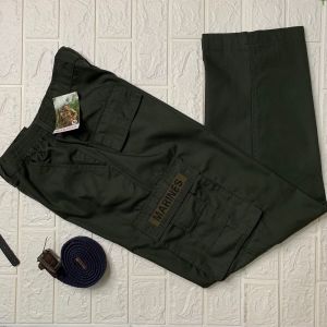 Quần thô kaki nam trung niên túi hộp kiểu ẢNH THẬT