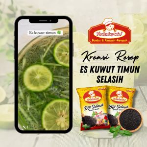 Biji Selasih Super Yutakachi / Basil Seed / Biji Selasih Import / Pusat Bumbu