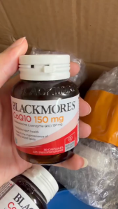 BLACKMORES COQ10 150mg- 30 VIÊN  TĂNG NĂNG LƯỢNG TẾ BÀO BẢO VỆ TIM MẠCH Chính Hãng Úc [03/2029]