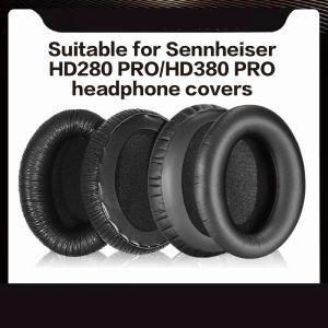 1 Par Almofadas de Ouvido Sennheiser HD280 PRO Fones De Ouvido Parts Couro Ear Protetores De Ouvido