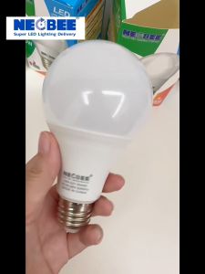 NEOBEE หลอดไฟปิงปอง LED ขั้ว E27 15W แสงขาว วอร์ม ประหยัดไฟ แรงสูง รุ่น NB-AP