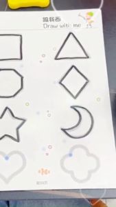 Mainan Edukasi Anak Creative Card Belajar Gambar Tulis dapat Dihapus