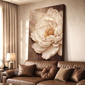 RUIBAHAO | Vintage Textured Embossed Wall Art Decoration
