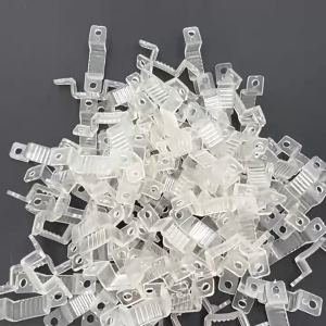 Klip LED Silikon 100pcs & Klem LED Strip 14*7mm: Aksesoris LED untuk Pencahayaan