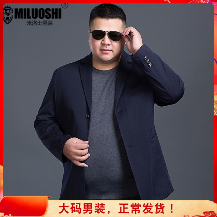 Large Size Mens Suit Extra Large plus Size Loose Spring and Autumn