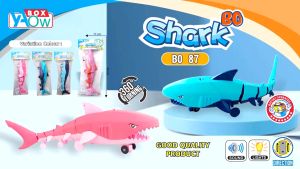 OG Mainan Ikan Hiu Chameleon Musik Jalan BO87