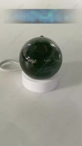 3D Video Crystal Glass Ball Bluetooth GIFS Video Playback Display Memory Videos Player Crystal Ball Electronic Ball Badge M3