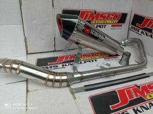 [Free Dbkiller]Knalpot Racing Scorpion PNP Vixion GSX Xabre R15 V2 V3 CBR 150R Faslip CBR lokal cb lama Verza Megapro FU SONIC Tiger dll